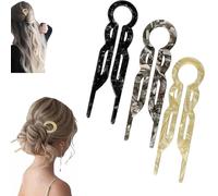 Hair Pin, 2025 New U-shaped Hairpins, Suitable for All Women's Hair Styles, Hair Styling Accessories(B,3 PCS)