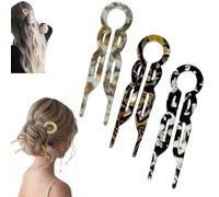 Hair Pin, 2025 New U-shaped Hairpins, Suitable for All Women's Hair Styles, Hair Styling Accessories(E,3 PCS)