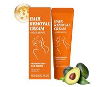 Hair Removal, Facial Cream with Gentle Formulas, Soothing Lotion for Skin, Fast Acting Result, Feature, Beauty Tool, Skincare Accessory for Women Girls Party 1.377×0.945×3.780 Inches