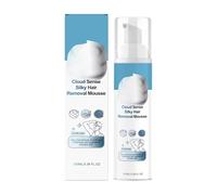 Hair Removal Foam, Depilatory Smooth Mousse, Gentle Skin Care Formula, Fast Acting Hair Dissolving Foam, for Bikini Leg Arms Underarm Chest Face Chin Private Area Women Body Grooming Use