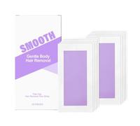 Hair Removal Waxing Strips - Chin Waxing Strips, 20 Pieces Depilatory Tool for Skin with Pre-Waxed, Cold Wax with Soothing Formula, Large Size, Professional Body Kit for Women Men Face Bikini