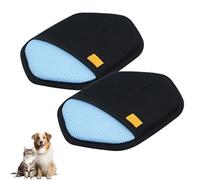 Hair Remover Removal Glove Magic Brush, Hexagonal Pet Hair Remover Glove, Reusable Washable for Couch, Clothing, Carpet, Furniture (#A)