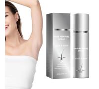 Hair Remover Spray - 150ml Depilatory Mist Sensitive Skin | Fast Acting Removal Spray Gentle Non Irritating Hair Removal Solution for Smooth Skin Care, Pump Bottle
