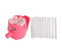 Hair Rhinestones Stamper DIY Hair Bedazzler Kit mit 11 Blatt Strasssteinen Haar Glam Styling Tool für Partys Hochzeiten Geschenke Christmas Gifts