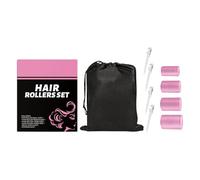 Hair Rollers | Self-Adhesive Hair Rollers | Curling Tools with Clips for Women Volume Thick Bangs Short Fine Travel Thin Medium