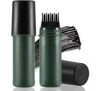 Hair Root Touch Up Pen,Hair Dye,Root Touch Up Cover Stick,Couverture instantanée de cheveux naturels noirs gris, bâton pour couvrir les cheveux gris, naturel, imperméable (Noir)