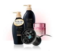 Hair Routine Starter Pack : Diffuseur de cheveux Bellissima Diffon Style Expert + Shampooing, après-shampooing et masque Shiseido Tsubaki Premium EX Repair