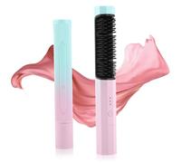 Hair Saiderener Bross Portable sans fil Coiffure lisseur peigne 3 réglages de température 40 minutes Temps de travail Auto-Off et peigne litre anti-calcul pour les femmes...