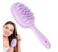 Hair Scalp Massager, Massage Brush, 7.24x2.76x1.85 Inches Detangling Comb, Multifunction Portable Massaging Tool for Youth Girls Boys Men Athletes Teens in Daily Shower Travel Use