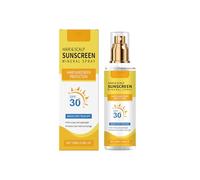 Hair Scalp Sunscreen Spray SPF 30 Protection UV pour cheveux traités et surlignés, brume non grasse et légère à l'huile de noix de coco, contre la sécheresse décolorante, plage piscine, usage