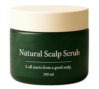 Hair Scrub, Natural Scalp Exfoliator, 200g Shampoo Conditioner for Beach, Professional Home Routine, Workouts, Outdoor Bed Relaxation, Clinics, Salon Spa, Daily Swim, and Shower Bath Pool