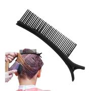 Hair Sectioning Clips, Professional Styling Clips, Strong Grip Hair Pins, Anti--Slip Design, Salon Barber Home Use, for Salons, Barbers Shops, Black Purple Pink Blue 14,5 x 2,3 cm