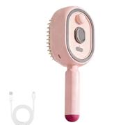 Hair Spray Brush - Portable Detangling Styler Comb, Rechargeable Steam Comb