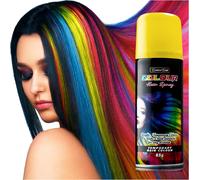 Hair Spray,Temporary Colour Spray,Washable Hair Color,200 Ml (Yellow)