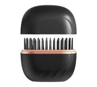 Hair Straightener Brush - ABS, Cordless Heated Comb Mini Portable Hair Styler, Temperature System | Rechargeable Smoothing Tool, Cordless Hairs Straightener For Travel, Wedding, Salon Finish