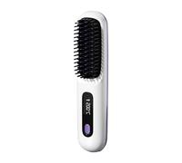 Hair Straightener Brush Fast Heating | Anti-Scald Hair Styling Tool & Straightening Comb, Fast Heating Brush Ideal For Home, Vacation, Morning Rush, Outdoor Use, Travel & Daily Care