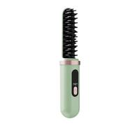 Hair Straightener Brush-Portable Mini Hair Straightener | Hairs Styling Tool, Fast Heating Led Display Cordless Curler Tools Haircurler For Vacation, Holiday, Dating, Commuting, Daily Use Road Trip