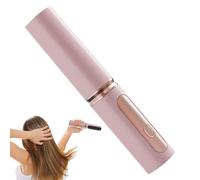 Hair Straightener, Straightening Heated Brush Hair Straightener, USB Rechargeable Fast Heating, Curling Iron Comb Styling Tools for Women, Volumizing and Smoothing, 7.17 Inch