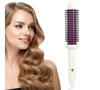 Hair Styling Straightening Brush - Versatile Hair Iron Curler Tool,