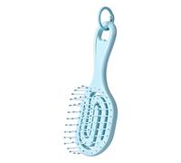 Hair Styling Tools, Scalp Massage Brush, Hangable Portable | Hair Styling Tools with Elastic Teeth for Wet Dry Long Short Curly Straight Fine Hair, Women Men Home Shower Office Travel