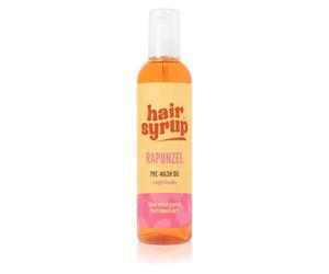 Hair Syrup | Rapunzel | Huile capillaire pré-shampooing | Avec pamplemousse rose, amande douce et cerise | Revitalise le cuir chevelu et les sens | Vegan et 100% naturel | 300 ml