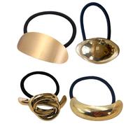Hair Ties With Metal Ends Fashion Elasticity Comfortable