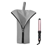Hair Tool Bag, Heat Resistant Waterproof Mat Pouch for Styling Tools, Polyester Material, Dustproof Organizer for Travel Vanity RV Makeup Station Salon Tabletop Home Storage, 29x10x1cm