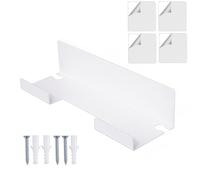 Hair Tool Holder, Acrylic Wall Mount Stand, Straightener Storage Rack, Vanity Organizer Shelf, for Bathroom Travel Sink Cabinet Vanity Salon Makeup Dresser Styling Tools Storage Space Saving Durable