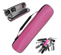 Hair Tool Travel Bag, Waterproof Flat Iron Case, Heat-Resistant Storage Pouch, Portable Haircare Organizer, Multifunctional Styling Accessories for Men and Women, Travel Necessity