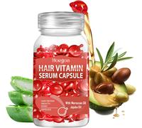 Hair Treatment Capsule Serum,Enriched With Argan Oil And Moroccan Avocado,Rich In Vitamins A,C,E And Pro B5,No Rinse Needed,For All Hair Types