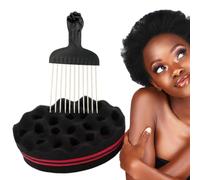 Hair Twist Sponge - Coussinet de coiffage pour dreadlocks | pour cheveux bouclés | remplacement de peigne afro | Bigoudis hippie Hairs pour permanentes noires pour toute la famille