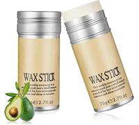 Hair Wax Stick,2 X Hair Pomade Stick,Natural Hair Styling Wax Stick For Wigs,Easy To Wash,Suitable For Men And Women Of All Hair Styles