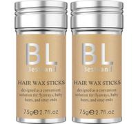 Hair Wax Stick For Hair Edge Frizz Control Anti Frizz Non Greasy Styling Broken Hair Finishing Wax Stick Styling Products (2.7 Fl.Oz (Pack Of 2))