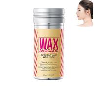 Hair Wax Stick, Hair Styling Pomade for Wigs, Anti-frizz Hair Stick, Unruly Hair, Curly, Baby Hair, Non-Greasy Wax (A)