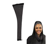 Hair Weave Sleeve For Locs - Stretch Hairnets Braids Sleeve, Breathable Stretchy Wrap with Elastic Bands For Bunny Home Wig Travel Salon Braids Girls Women