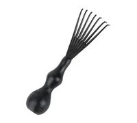 Hairbrush Cleaning Rake Claw Shaped Brush Tool, 3,94 x 1,06 Inches Grooming Accessory, Easy to Use Maintenance Aid, Reliable Dirt Lint Removal Gear, Premium Quality for Salon Barber Styling Supplies