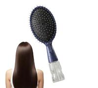 Hairbrush Mister - Detangling Spray Brush for Knot Free Styling | Water Mist Integrated Grooming Comb with Smooth Glide Bristles, Anti Knot Bristle Design, Hair Care Tool for Women Men Kids