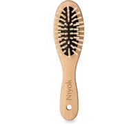 Hairbrush with small wooden nubs