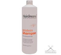 Hairdreams Protéine Shampooing 1000ml + Pompe Pour Stressed Cheveux Extensions