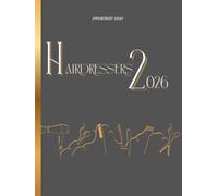 Hairdresser Appointment Book 2026: Daily Planner 8:00 AM-7:30 PM for Hair Salons and Barber Shops