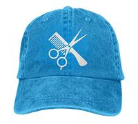 Hairdresser Men's Women's Adjustable Baseball Caps Denim Jeanet Hip Hop Cap