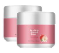 Hairerase Crème dépilatoire pour le visage, 50 g/flacon, douce et non irritante, dites adieu aux ombres et aux poils pour une peau visiblement lisse en seulement 5 minutes (2)