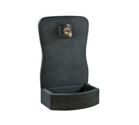 HAIRIE GRANDON-Fontaine murale en pierre reconstituée coloris anthracite Hairie Grandon - 81 cm