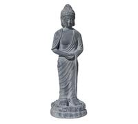 HAIRIE GRANDON-Statue décorative bouddha hindou debout coloris gris en béton ciré - 75 cm