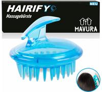 HAIRIFY Shampooing Brosse Silicone Massager Cuir chevelu Brosse à cheveux Peigne sec humide