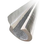 HAIRIT Isolation De Tuyau en Mousse, Tuyau D'isolation en Aluminium Auto-adhésive pour Gaine D'isolation De Tuyau Chaud Ou Froid, Épaisseur 15 Mm, Longueur 95 Cm, Antigel/Ignifuge