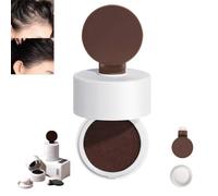Hairline Clay Powder Cream, Magical Hair Shadow Forever Key, Waterproof Double-Ended Hairline Powder Touch-Up Hair Root Cover Up, Hair Root Cover Up for Women (Red Brown)