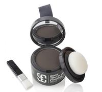 Hairline Powder instantly hairline Shadow Gray Hair Coverage poudre hydratante pour mincir les femmes Poudre de couverture de racine de cheveux (brun foncé)