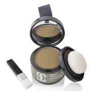 Hairline Powder instantly hairline Shadow Gray Hair Coverage poudre hydratante pour mincir les femmes Poudre de couverture de racine de cheveux (or moyen)