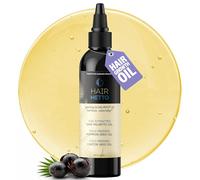 HAIRMETTO Extrait de palmier nain, huile de pépins de courge - Soin ciblé du cuir chevelu 10 fois plus efficace, à l'huile de ricin, parfum lavande et huile de romarin, 118 ml